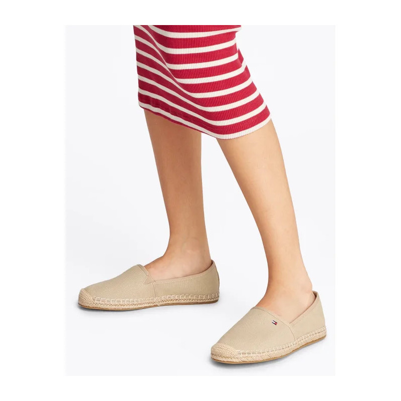 Tommy Hilfiger Flag Canvas Espadrille Horseradish FW0FW08541 ACC (TH1264-a) sportiniai bateliai