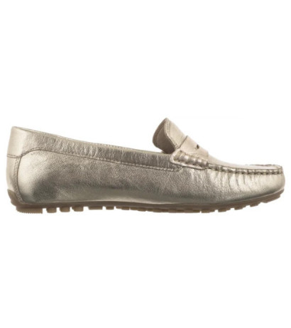 Caprice Złote 9-24651-42 959 Platin Metal (CP432-a) kurpes