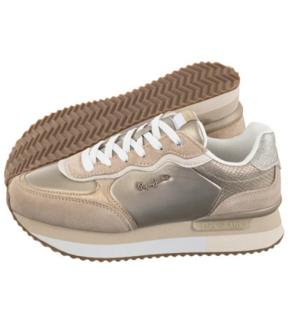 Pepe Jeans Rusper Shine Sand Beige PLS60033 847 (PE18-a) sports Shoes