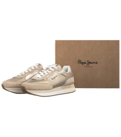 Pepe Jeans Rusper Shine Sand Beige PLS60033 847 (PE18-a) sporta apavi