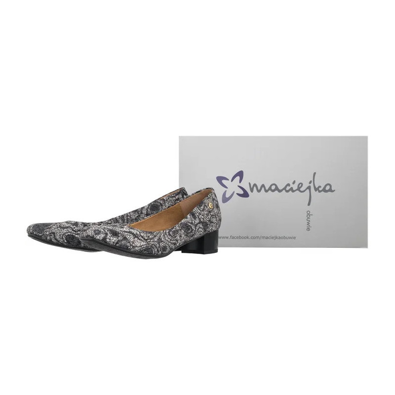 Maciejka Czarno-Beżowy 03330-43/00-1 (MA1298-b) bateliai