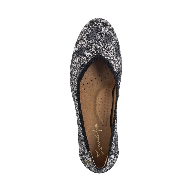 Maciejka Czarno-Beżowe 04802-44/00-1 (MA1304-a) kurpes