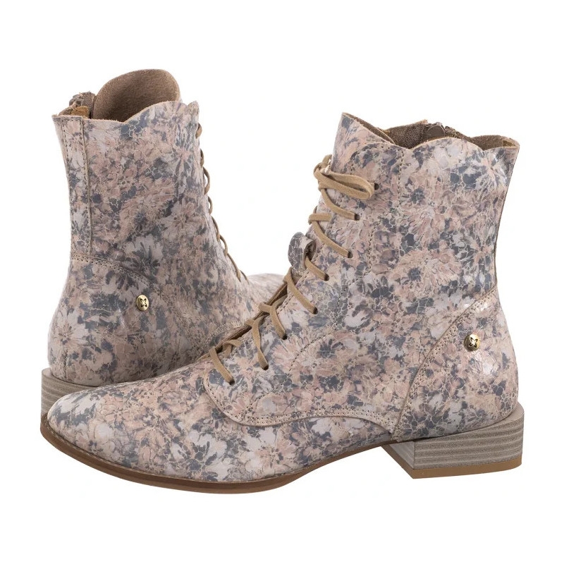 Maciejka Kwiatki Nude 06391-38/00-0 (MA1305-a) kurpes