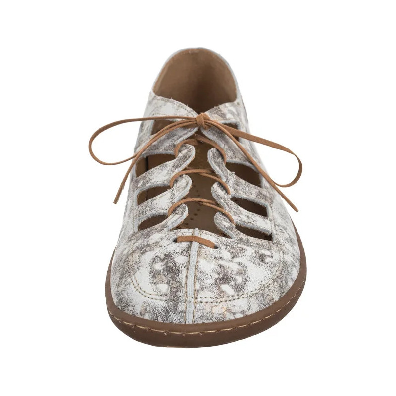 Maciejka Złote/Beżowe 06835-25/00-1 (MA1306-a) kurpes