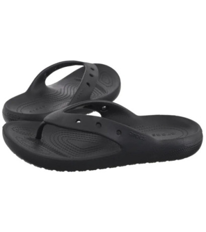 Crocs Classic Flip v2 Black 209402-001 (CR340-b) šlepetės