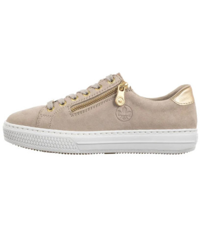 Rieker Beżowe L59L1-60 Beige (RI226-a) shoes