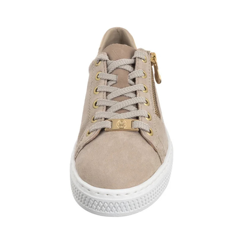 Rieker Beżowe L59L1-60 Beige (RI226-a) batai