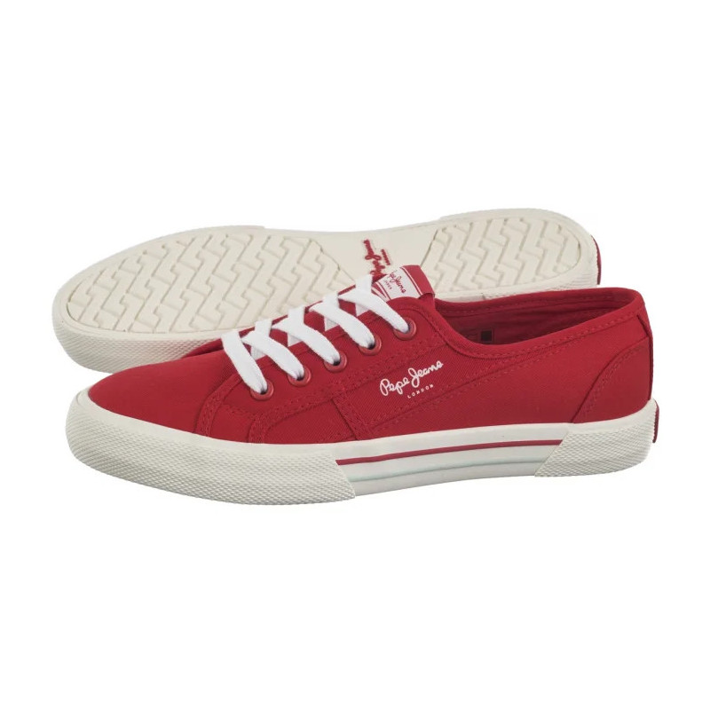 Pepe Jeans Brady Basic W Red PLS31287 255 (PE9-c) kurpes