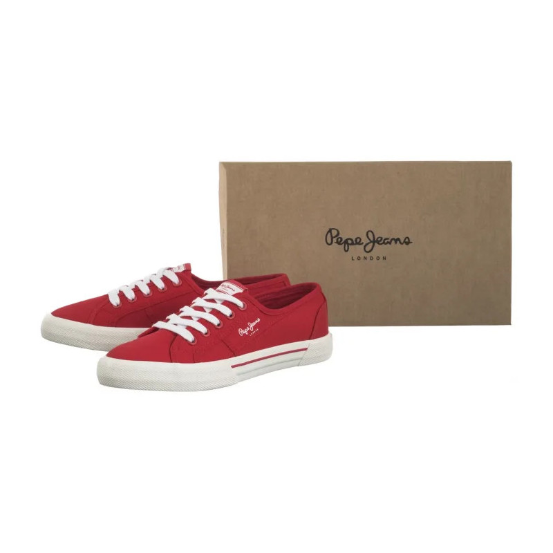 Pepe Jeans Brady Basic W Red PLS31287 255 (PE9-c) kurpes