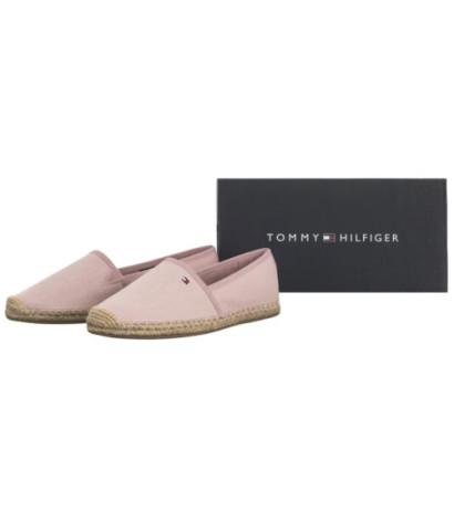 Tommy Hilfiger Flag Canvas Espadrille Foggy Pink FW0FW08541 TQN (TH1264-d) kurpes