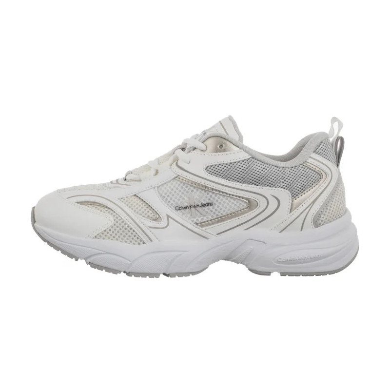 Calvin Klein Retro Tennis Mesh Ml Bright White/Black YW0YW01807 01W (CK610-b) spordijalatsid
