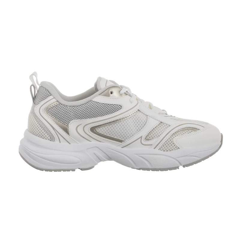 Calvin Klein Retro Tennis Mesh Ml Bright White/Silver YW0YW01807 0LI (CK610-b) sporta apavi