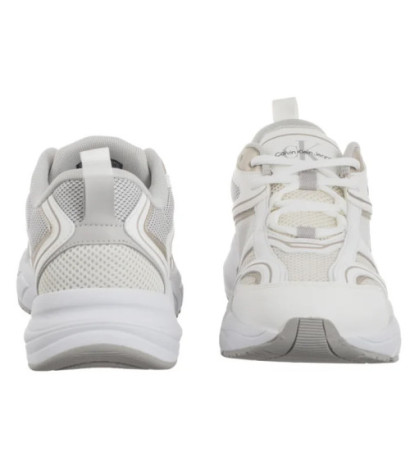 Calvin Klein Retro Tennis Mesh Ml Bright White/Silver YW0YW01807 0LI (CK610-b) sporta apavi