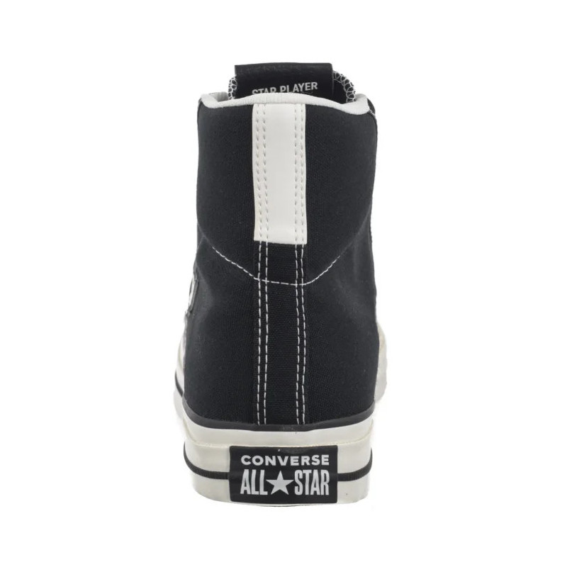 Converse Star Player 76 Hi Black/Vintage White A10516C (CO742-a) sporta apavi