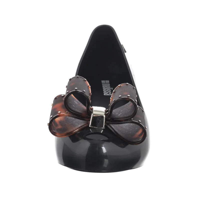 Melissa Ultragirl Classic Bow 35965/BC917 Black/Tortoiseshell  (ML330-a) balerīnas