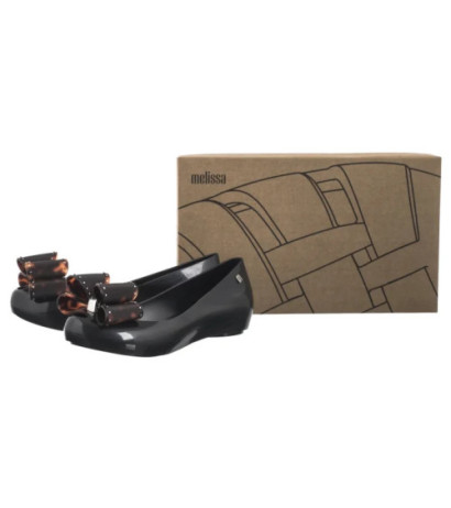 Melissa Ultragirl Classic Bow 35965/BC917 Black/Tortoiseshell  (ML330-a) baleriinid