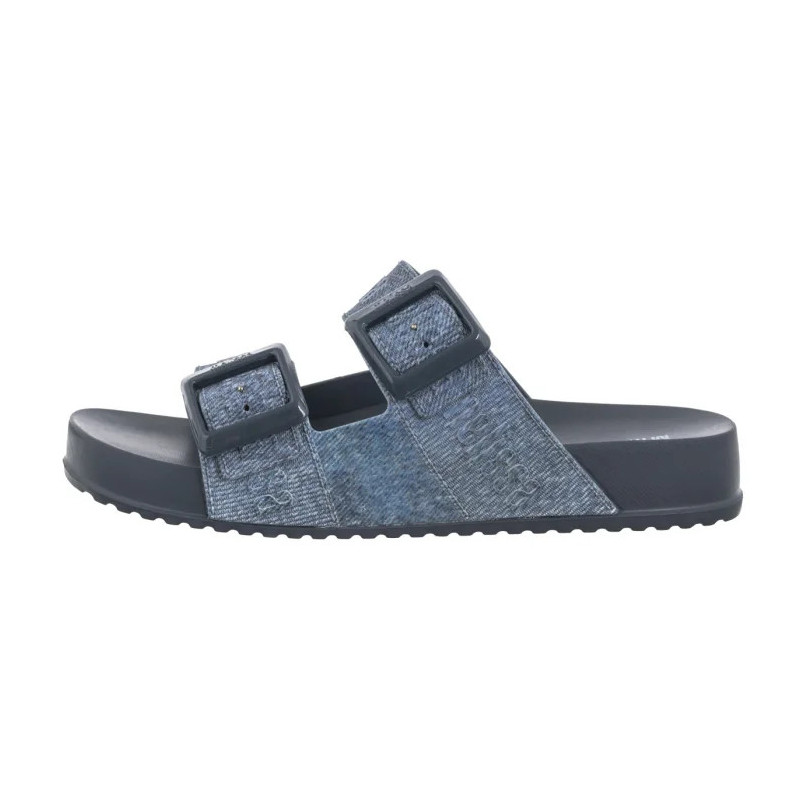 Melissa Cozy M Lover Slide Den 36146/BG680 Jeans Blue (ML337-a) Moteriški batai/šlepetės