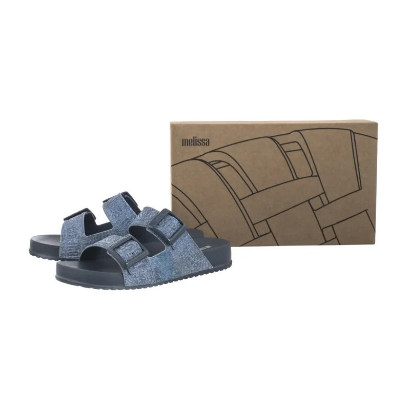 Melissa Cozy M Lover Slide Den 36146/BG680 Jeans Blue (ML337-a) Moteriški batai/šlepetės