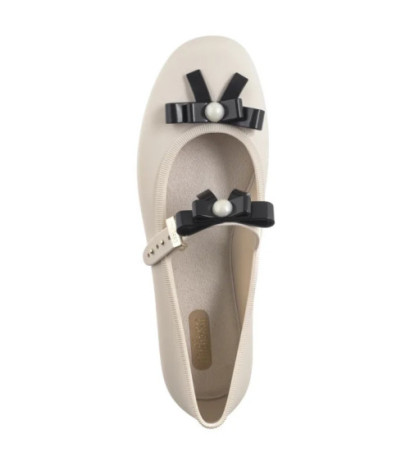 Melissa Soft Ballerina Bow AD 35971/BE620 Beige/Black (ML339-a) baleriinid