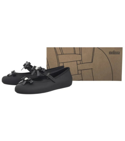 Melissa Soft Ballerina Bow AD 35971/BE619 Black (ML339-b) balerīnas