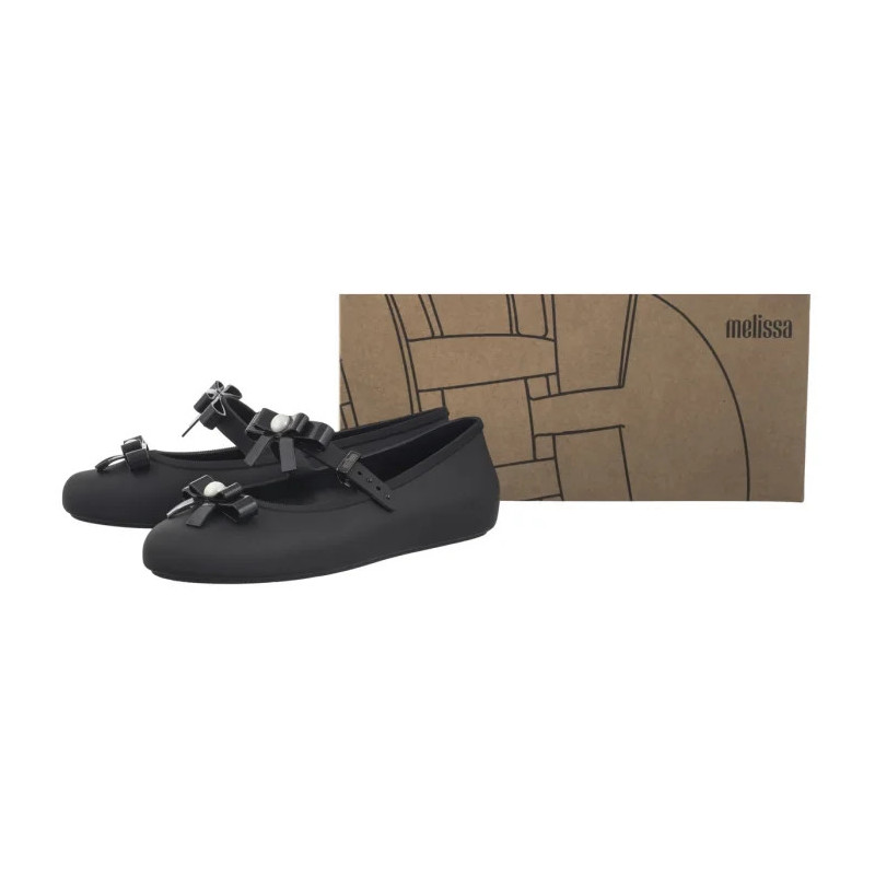 Melissa Soft Ballerina Bow AD 35971/BE619 Black (ML339-b) baleriinid