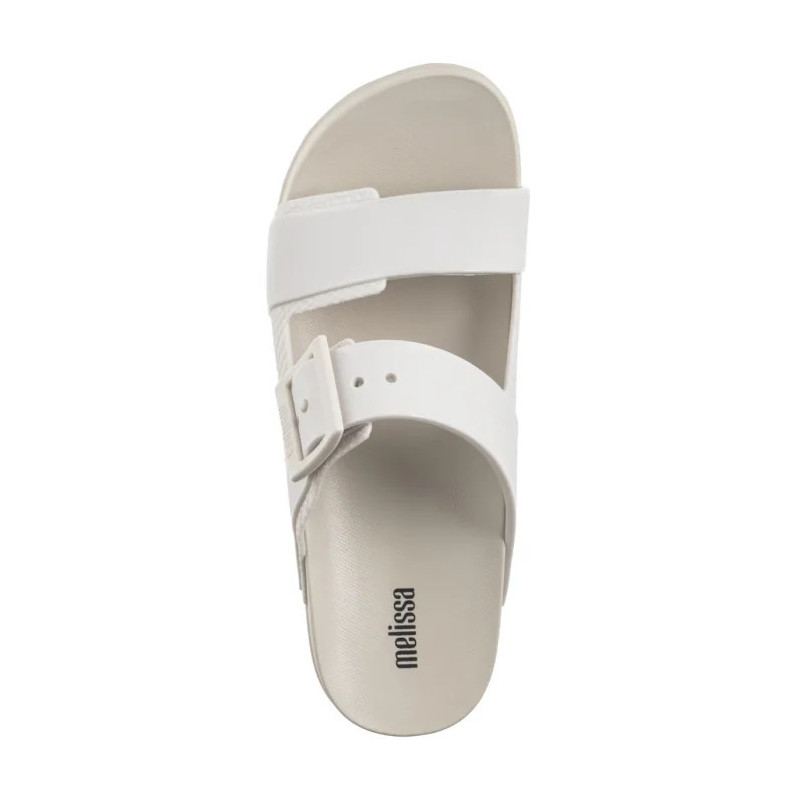 Melissa Cozy Connection Slide 35832/AZ944 Beige/White (ML342-a) Women's Shoes/Flip Flops
