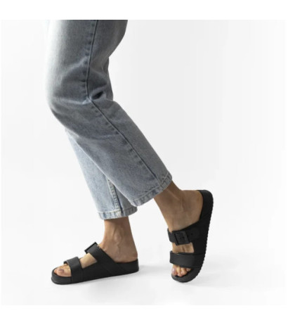 Melissa Cozy Connection Slide 35832/AZ933 Black (ML342-b) Moteriški batai/šlepetės