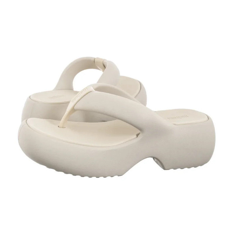Melissa Free Fuzzy Platform AD 35875/BB480 Beige (ML343-a) flip flops