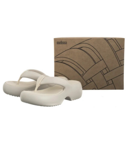 Melissa Free Fuzzy Platform AD 35875/BB480 Beige (ML343-a) šlepetės