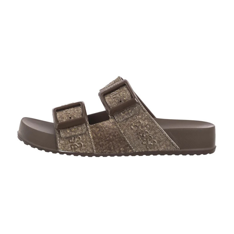 Melissa Cozy M Lover Slide Den 36146/BG682 Brown Jeans (ML337-b) Moteriški batai/šlepetės