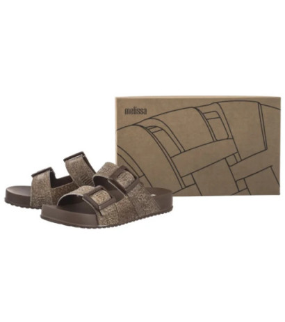 Melissa Cozy M Lover Slide Den 36146/BG682 Brown Jeans (ML337-b) Moteriški batai/šlepetės