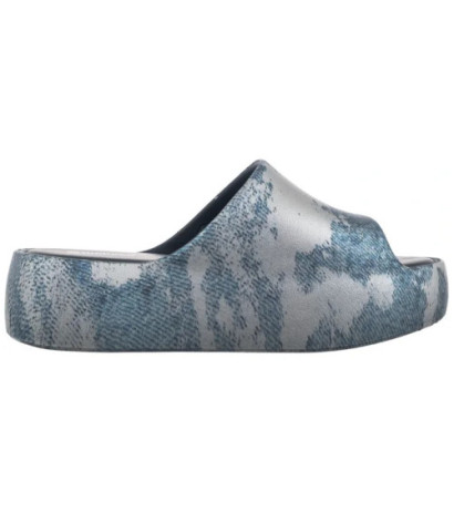 Melissa Free Platform Slide Denim AD 36149/BG684 Jeans Blue (ML345-b) kurpes