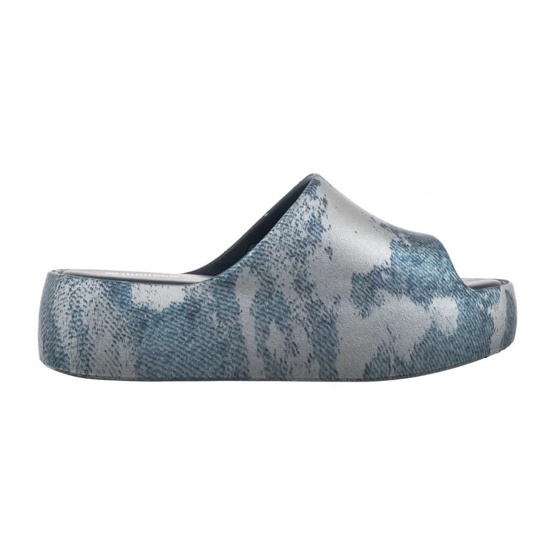 Melissa Free Platform Slide Denim AD 36149/BG684 Jeans Blue (ML345-b) kurpes