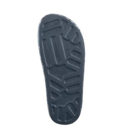 Melissa Free Platform Slide Denim AD 36149/BG684 Jeans Blue (ML345-b) bateliai