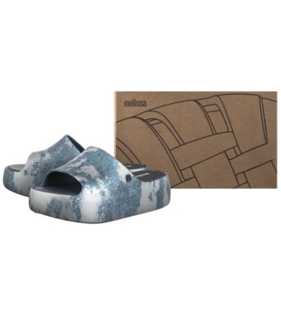 Melissa Free Platform Slide Denim AD 36149/BG684 Jeans Blue (ML345-b) kurpes