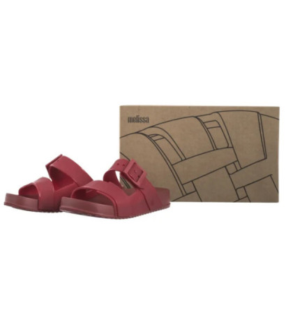 Melissa Cozy Connection Slide 35832/AZ945 Red (ML342-c) Women's Shoes/Flip Flops