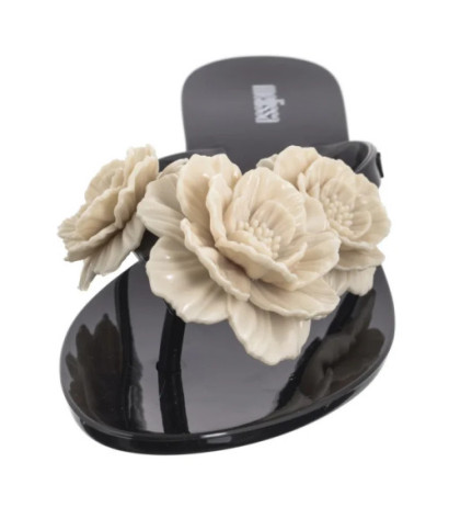 Melissa Harmonic Springtime AD 35704/AT136 Black/Beige (ML329-d) šlepetės
