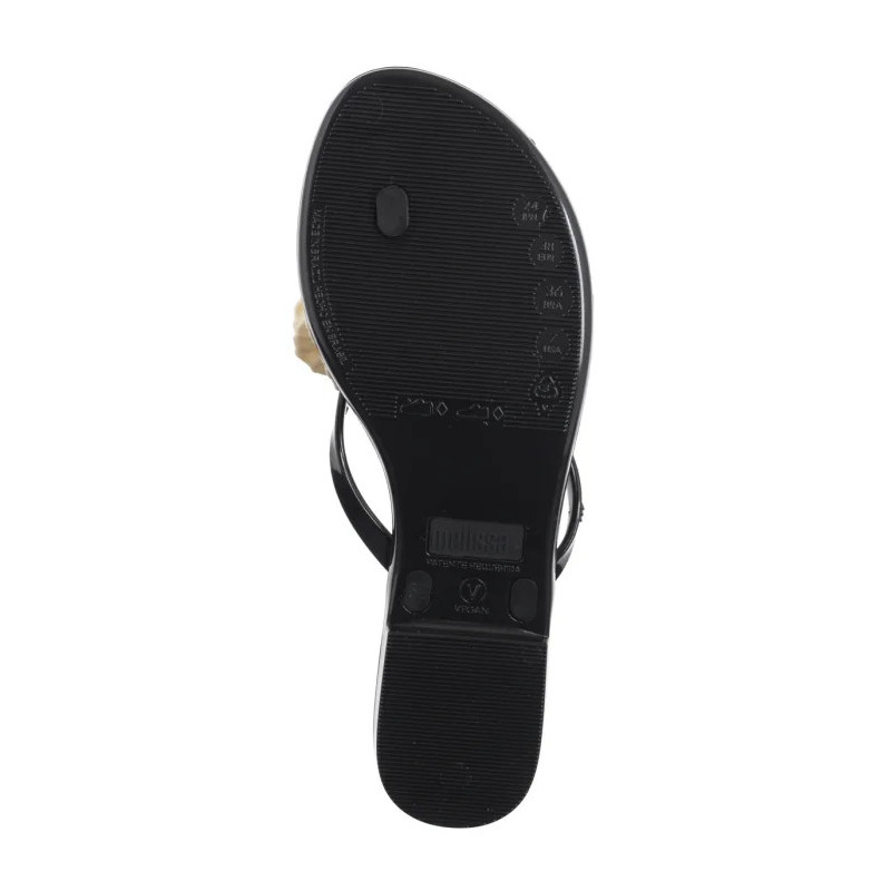 Melissa Harmonic Springtime AD 35704/AT136 Black/Beige (ML329-d) šlepetės