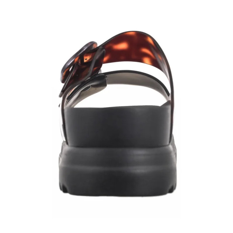 Melissa Cozy Platform AD 36158/BH499 Black/Tortoise Shell (ML338-b) Sieviešu apavi/Flip Flops