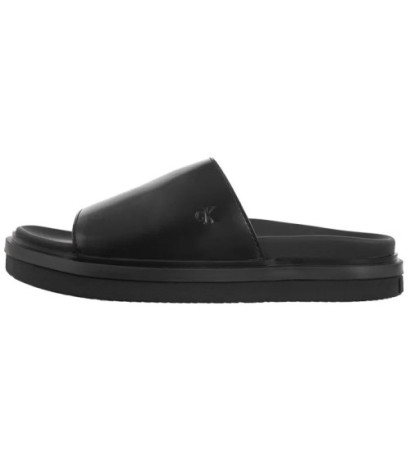 Calvin Klein Flat Molded Sandal Slide Triple Black YW0YW01710 0GJ (CK628-a) Sieviešu apavi/Flip Flops
