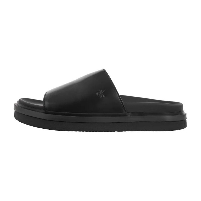 Calvin Klein Flat Molded Sandal Slide Triple Black YW0YW01710 0GJ (CK628-a) Naiste kingad/klappide klapid