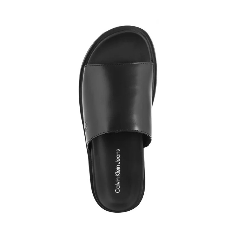 Calvin Klein Flat Molded Sandal Slide Triple Black YW0YW01710 0GJ (CK628-a) Naiste kingad/klappide klapid