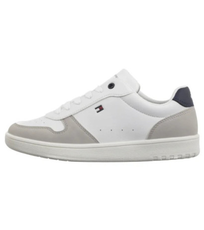 Tommy Hilfiger Low Cut Lace-Up Sneaker Grey/White/Blue T3X9-33849-1269B041 (TH1286-a) sporta apavi