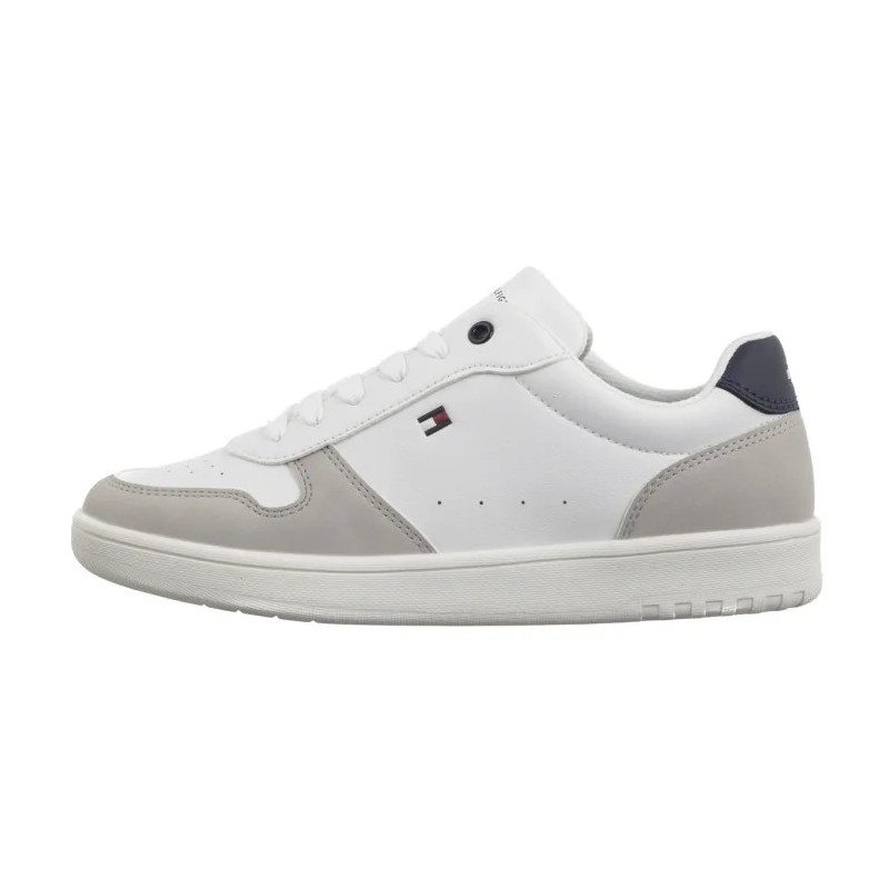 Tommy Hilfiger Low Cut Lace-Up Sneaker Grey/White/Blue T3X9-33849-1269B041 (TH1286-a) sportiniai bateliai