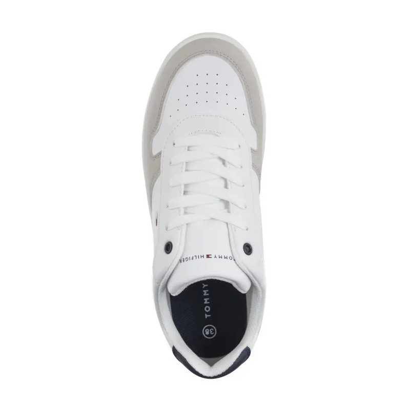 Tommy Hilfiger Low Cut Lace-Up Sneaker Grey/White/Blue T3X9-33849-1269B041 (TH1286-a) sporta apavi