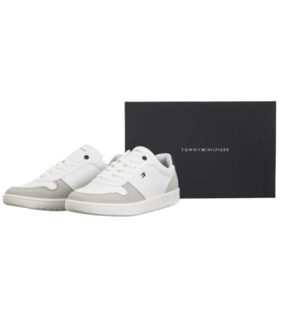 Tommy Hilfiger Low Cut Lace-Up Sneaker Grey/White/Blue T3X9-33849-1269B041 (TH1286-a) sporta apavi