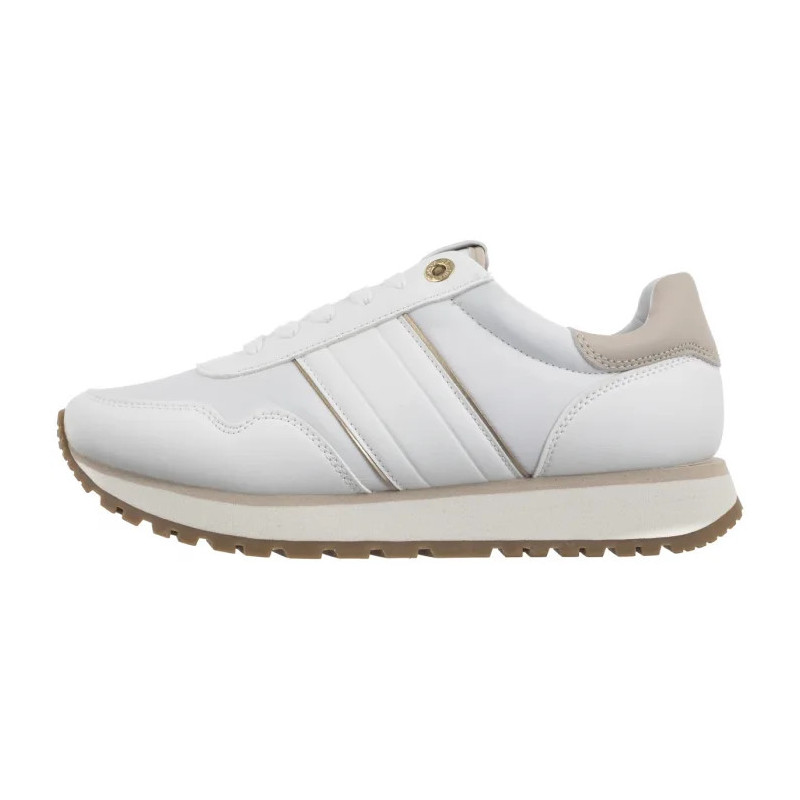 Tommy Hilfiger Low Cut Lace-Up Sneaker White/Beige T3A9-33758-1695X223 (TH1288-a) sporta apavi