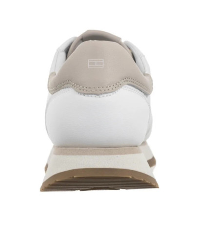 Tommy Hilfiger Low Cut Lace-Up Sneaker White/Beige T3A9-33758-1695X223 (TH1288-a) sportiniai bateliai