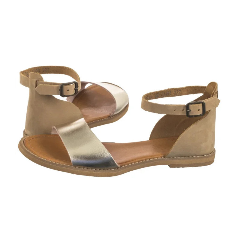 Nessi Brązowe 18382__ 11 (NE434-a) sandals