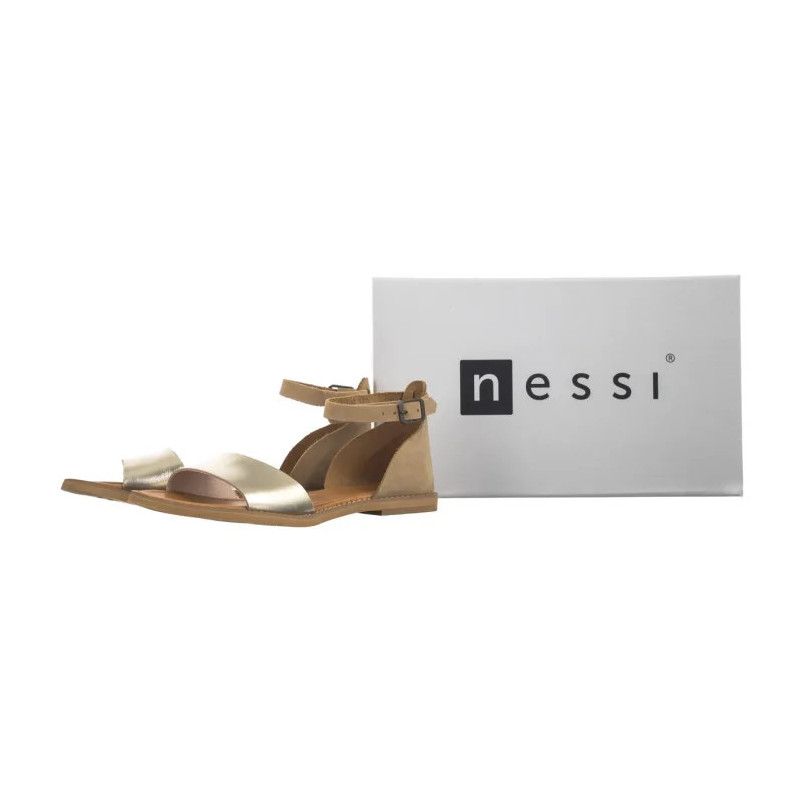 Nessi Brązowe 18382__ 11 (NE434-a) sandals